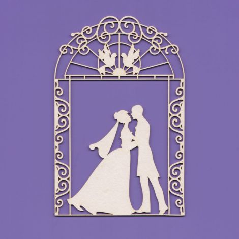 Tekturka Crafty Moly Wedding Day Para Młoda 2 G12